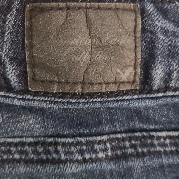 American Eagle Distressed Skinny Jeans Size 0 - Picture 7 of 8